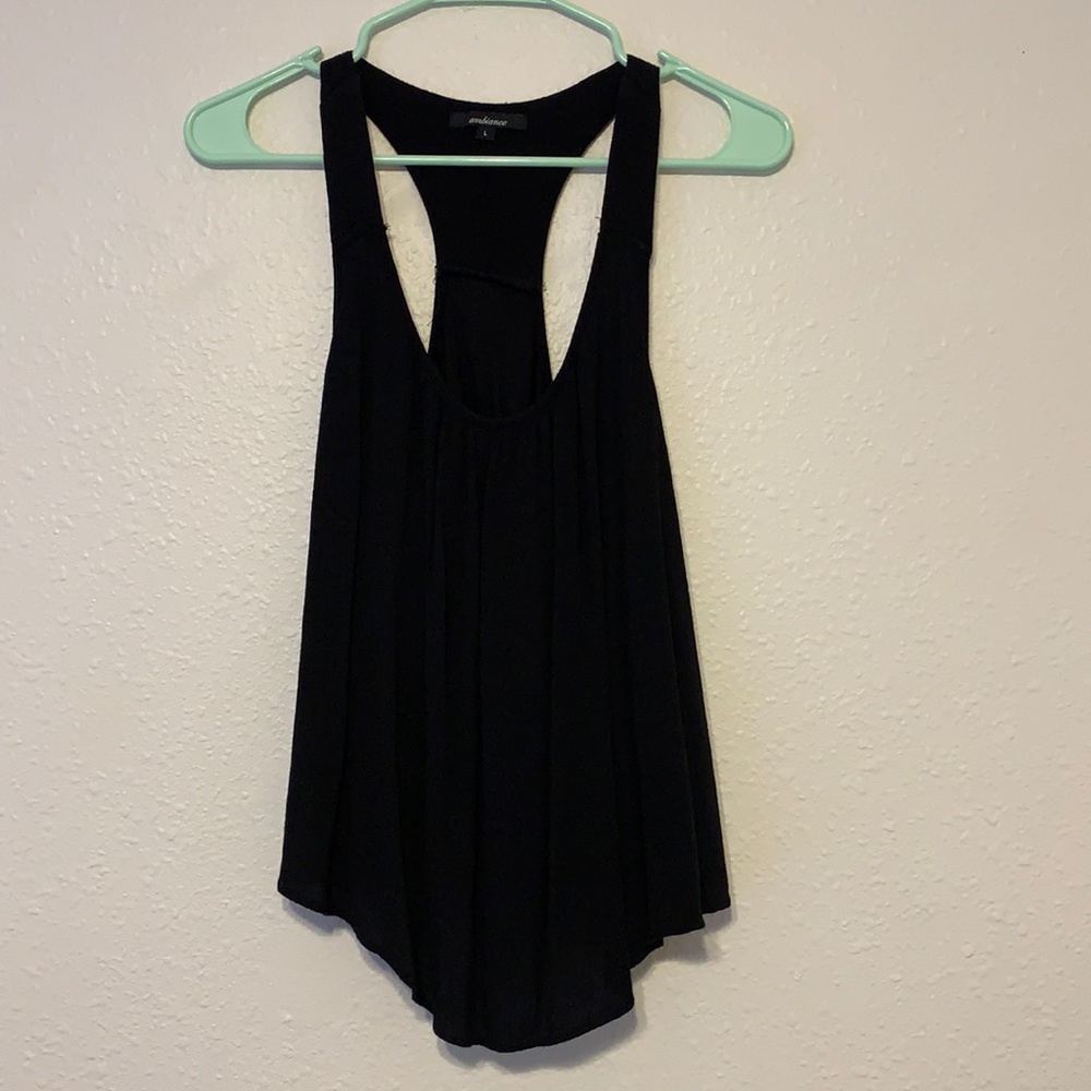 Racer Back Cutout Tank Top